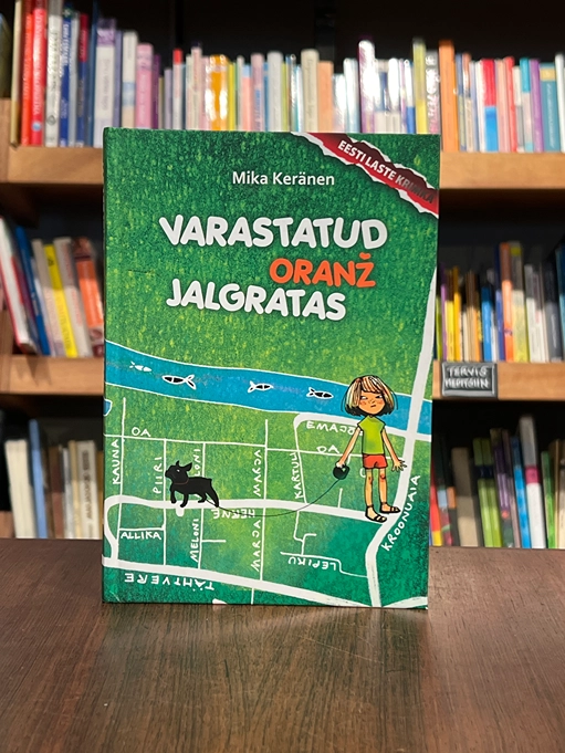 Varastatud oranž jalgratas