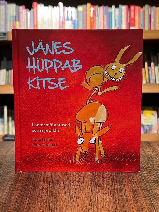 Jänes hüppab kitse