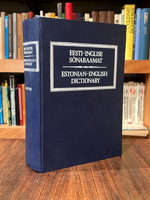 Eesti-inglise sõnaraamat = Estonian-English dictionary