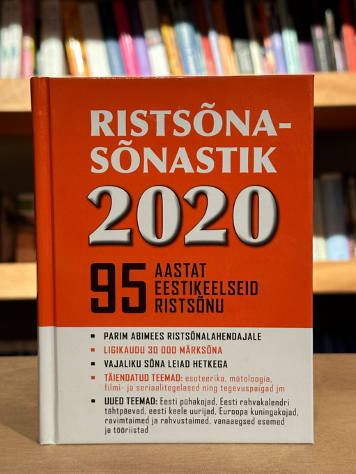 Ristsõnasõnastik 2020. 95 aastat eestikeelseid ristsõnu