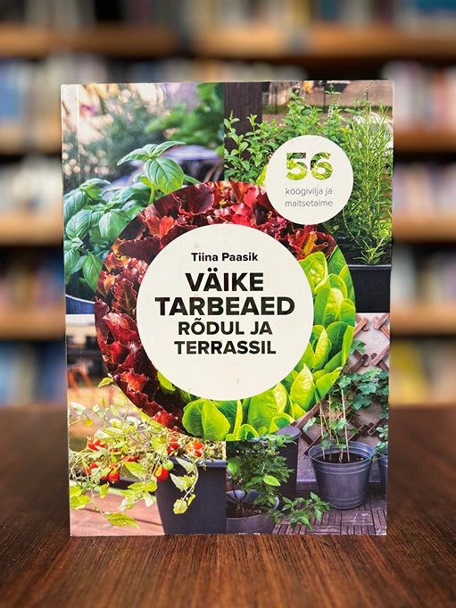 Väike tarbeaed rõdul ja terrassil