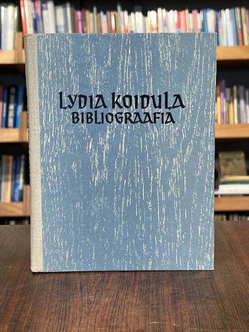 Lydia Koidula bibliograafia